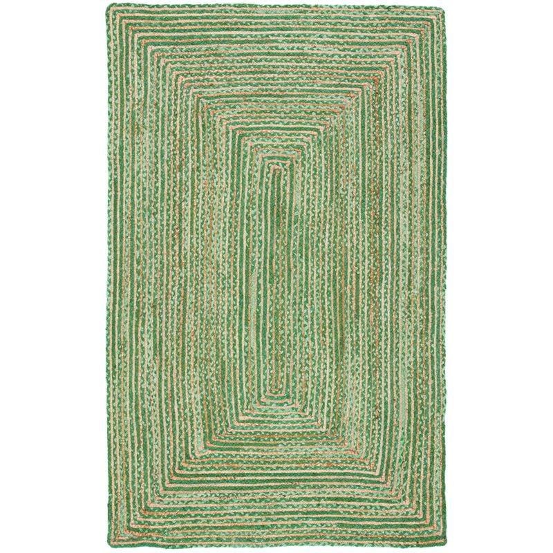 Cape Cod CAP202 Woven Indoor Area Rug - Green/Natural - 4'x6' - Safavieh