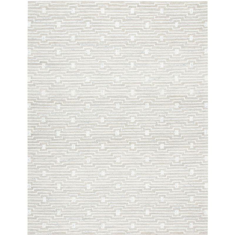 Micro-Loop MLP178 Hand Tufted Area Rug - Light Grey/Ivory - 8'x10' - Safavieh.