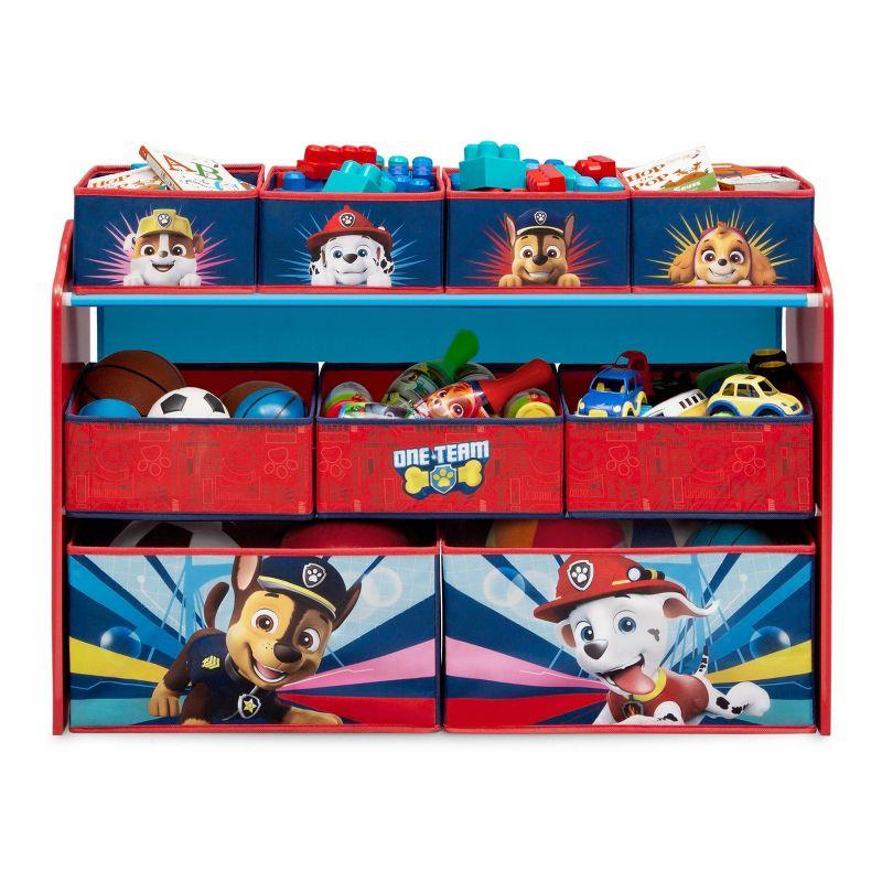 Delta Children PAW Patrol Deluxe 9 Bin Design and Store Toy Organizer