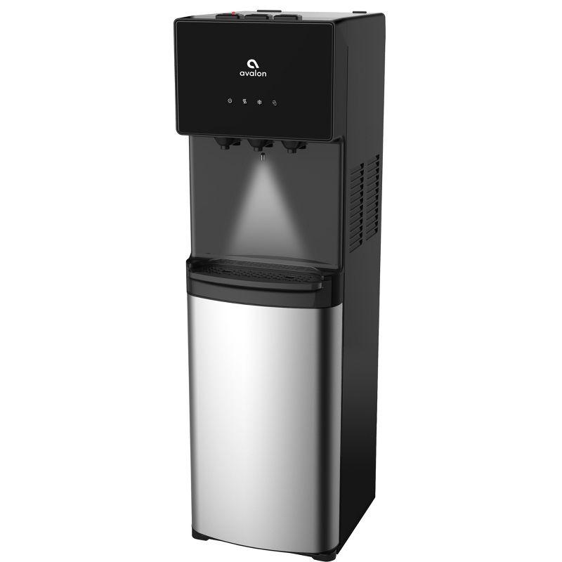 Avalon Bottom Loading Water Cooler and Dispenser - Silver