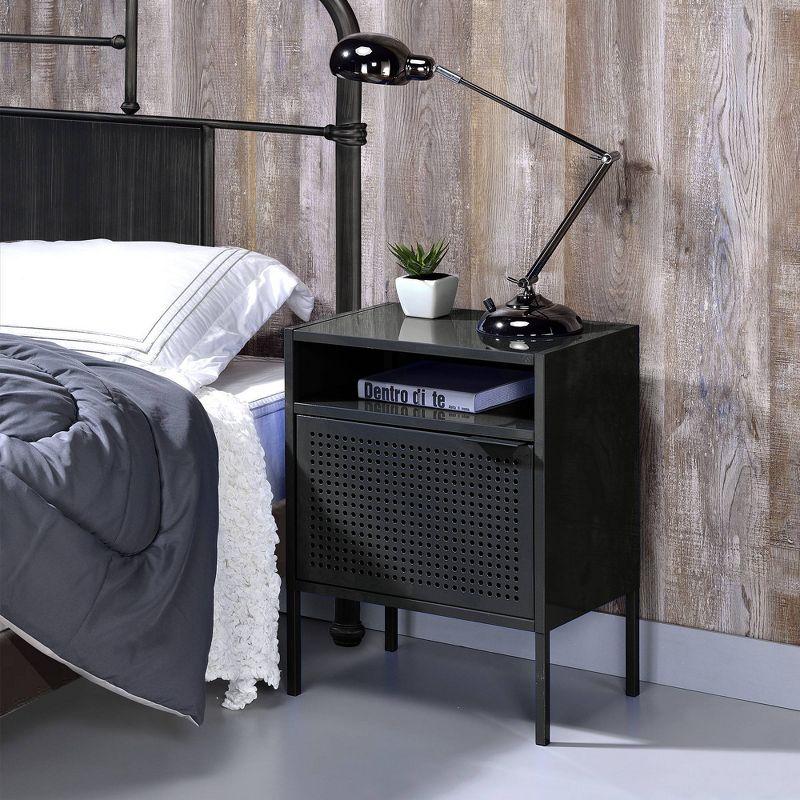 Zander Metal Nightstand