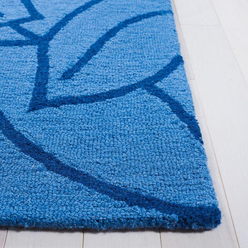 Fifth Avenue FTV127 Hand Tufted Area Rug - Blue/Ivory - 6'x9' - Safavieh.