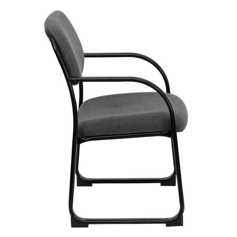 Flash Furniture Fabric Executive Side Reception Chair with Sled Base