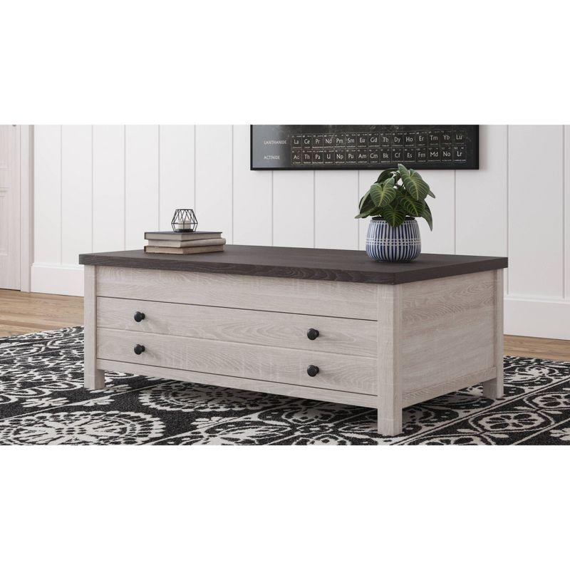 Dorrinson Rectangle Coffee Table with Lift Top & Storage - Signature Design by Ashley