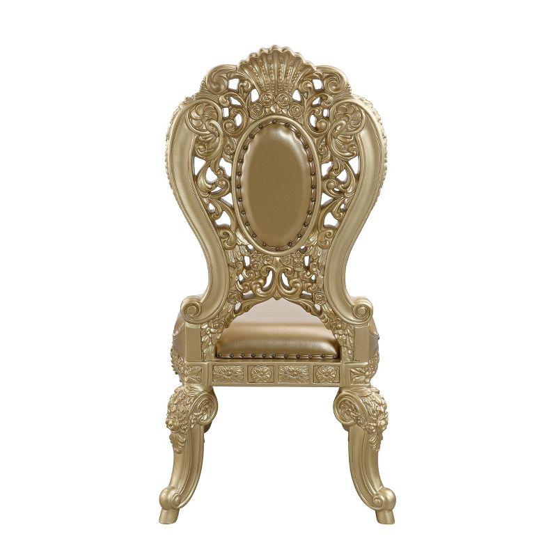 Nelds Side Chair in Gold