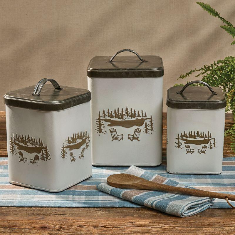 Park Designs Adirondack Canisters Set of 3