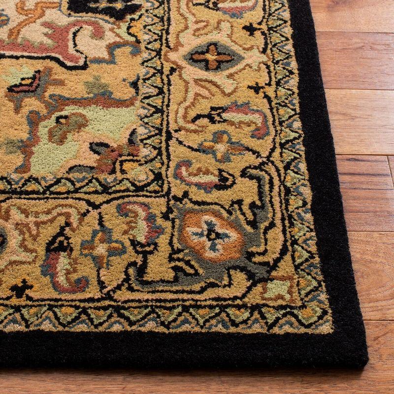 Heritage HG625 Handmade Accent Rug - 2'x3' - Black/Gold - Safavieh