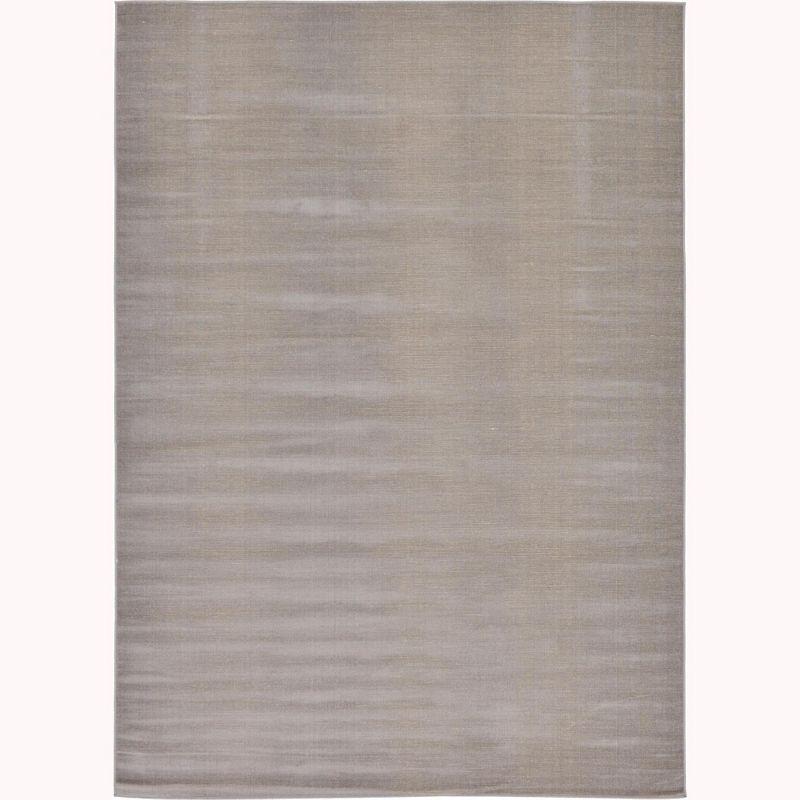 Unique Loom Williamsburg Collection Area Rug - Solid (7'  x 10' Rectangle Gray)