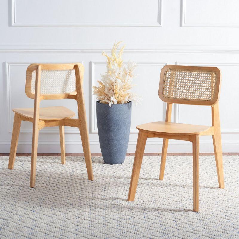 Luz Cane Dining Chair (Set Of 2)  - Safavieh