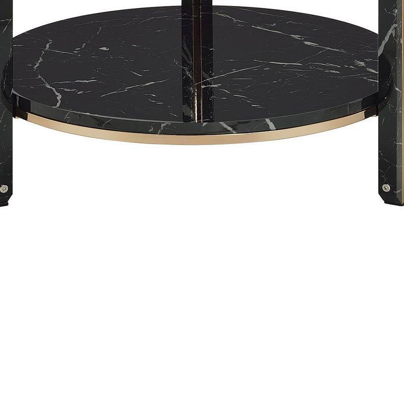 Glass Top End Table