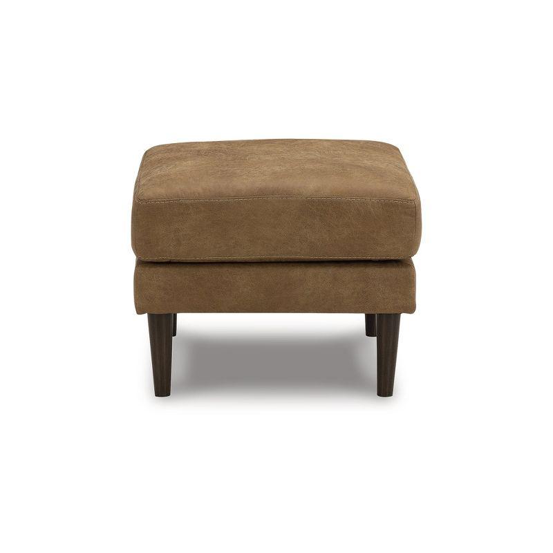 Signature Design by Ashley Contemporary Telora Ottoman, Caramel