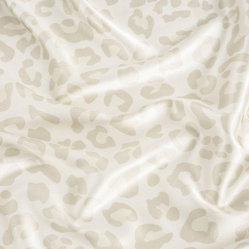 Cheetah Ivory and Gold Body Pillow Case by Sweet Jojo Designs