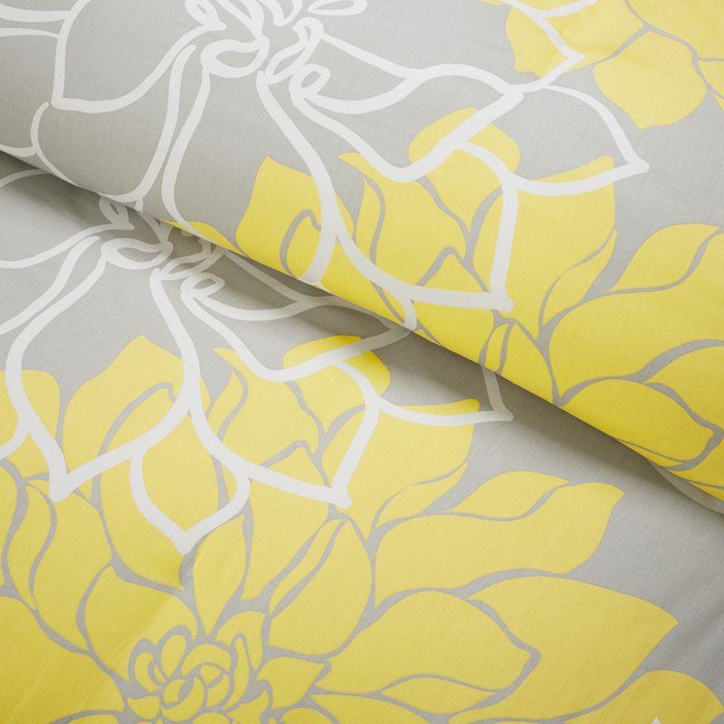 Lola Cotton Sateen Floral Duvet Cover Set