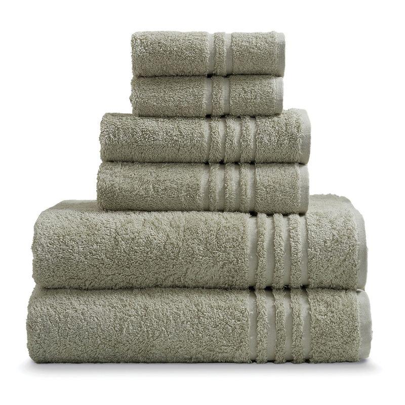 Ella Jayne 100% Cotton 6-piece Towel Set