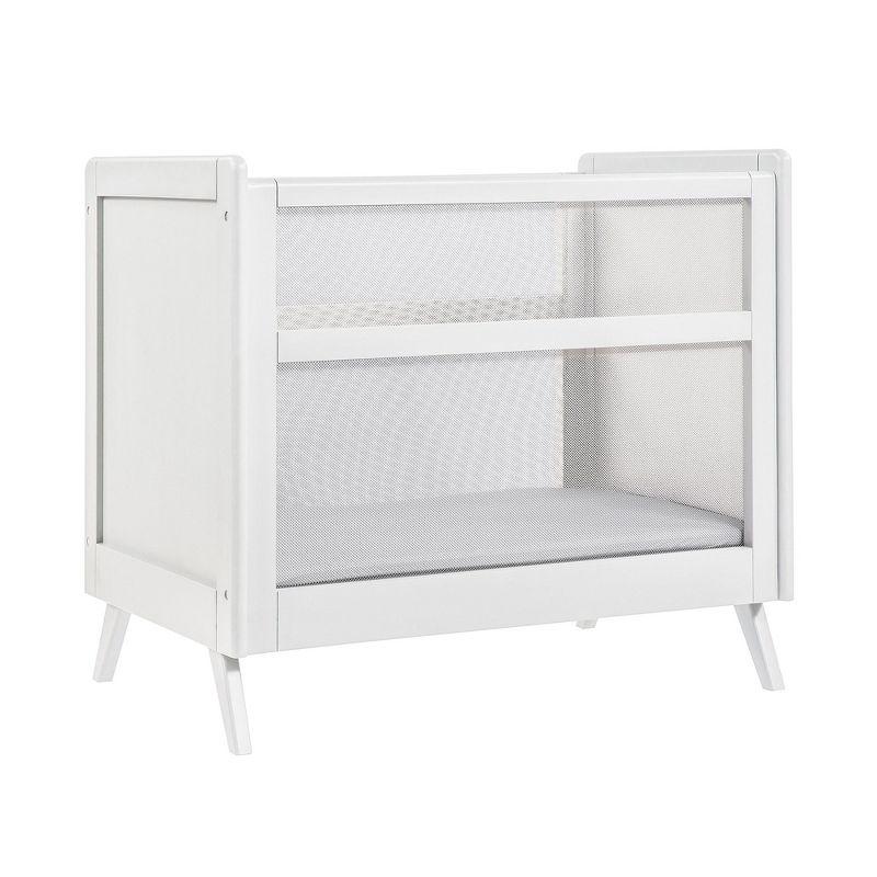 BreathableBaby BreathableBaby Breathable Mesh 2-in-1 Mini Crib, Greenguard Gold Certified
