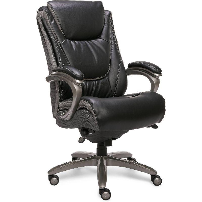 Serta Baxter Big and Tall Smart Layers Executive Office Chair with Layered Body Pillows