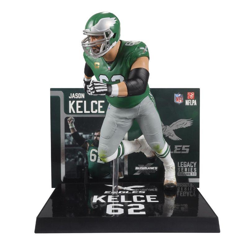 Jason Kelce Philadelphia Eagles NFL Action Figure with Display Base