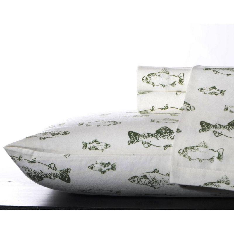 Patterned Flannel Sheet Set - Eddie Bauer