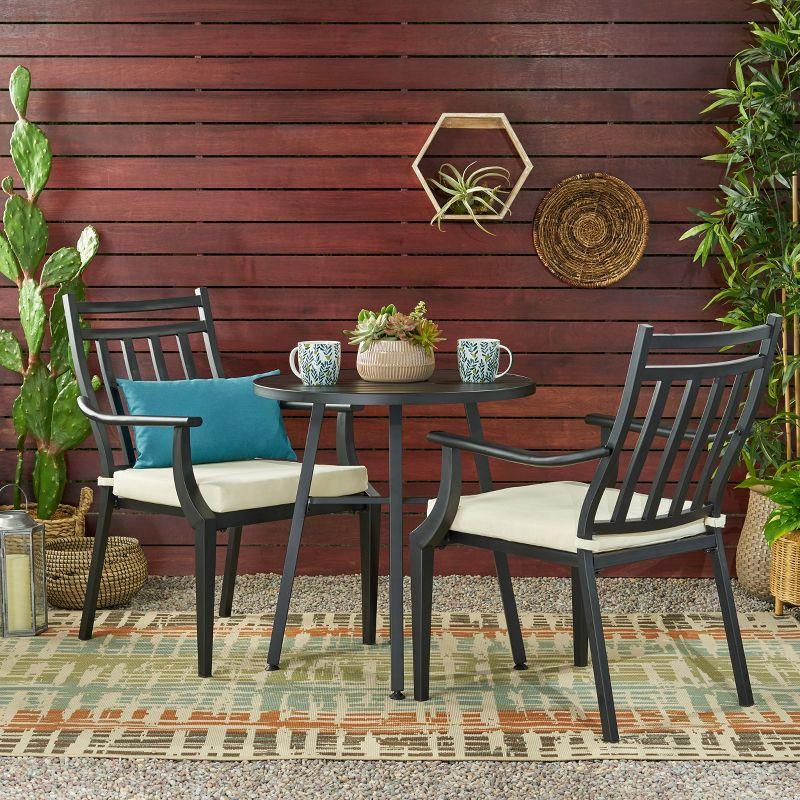 Red Barrel Studio® 3-Piece Metal Outdoor Bistro Set