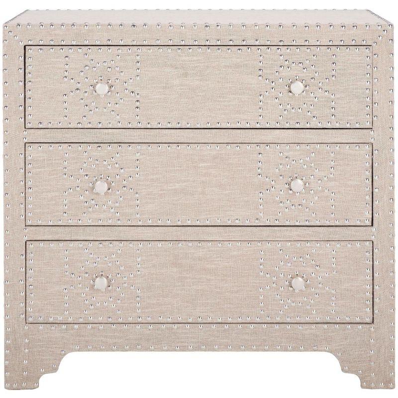 Gordy 3 Drawer Chest - AMH1504 - Grey - Safavieh Couture