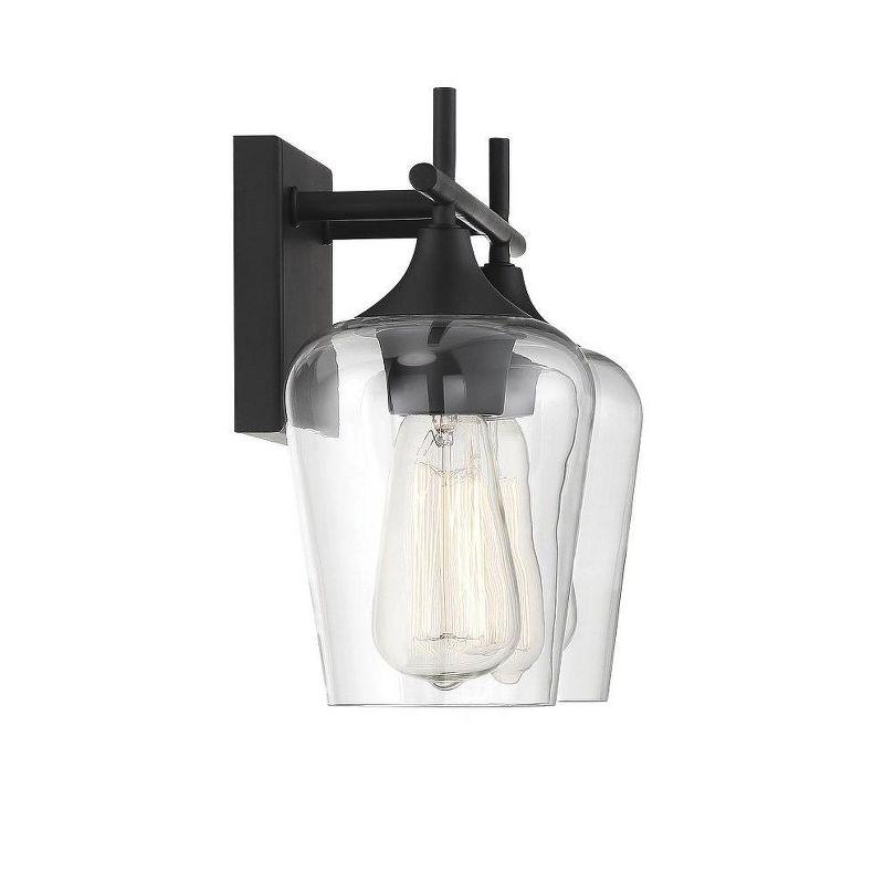 Savoy House Octave 2 - Light Vanity in  Black