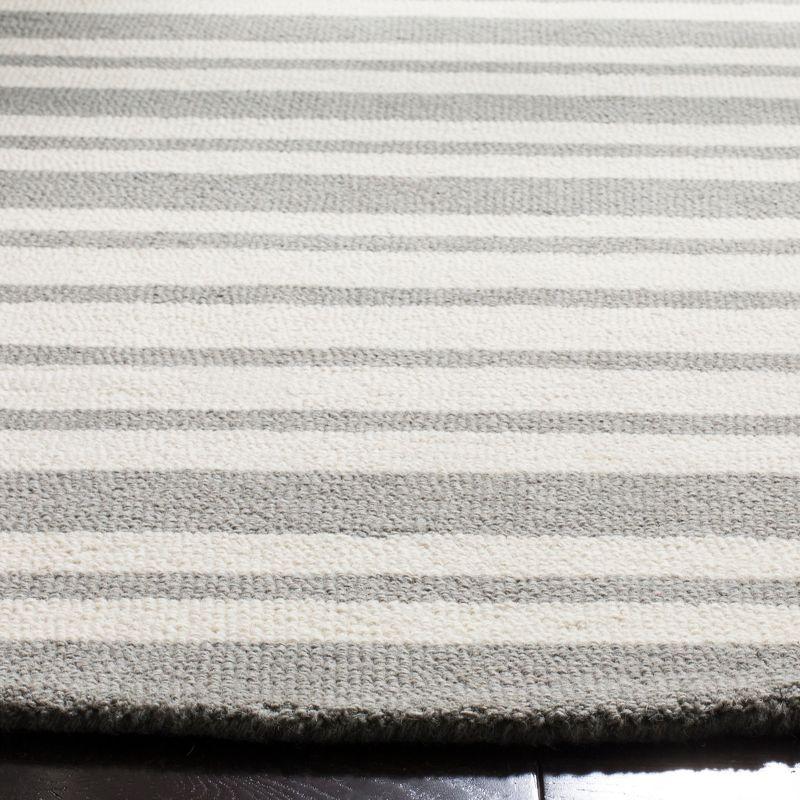 Safavieh Kids Barcode SFK917 Hand Tufted Indoor Area Rug - Grey/Multi - 5' Round - Safavieh