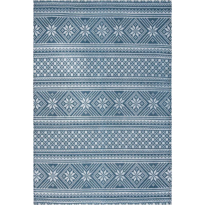 Cedar Brook CDR711 Loomed Indoor Accent Rug - Blue/Ivory - 3'x5' - Safavieh
