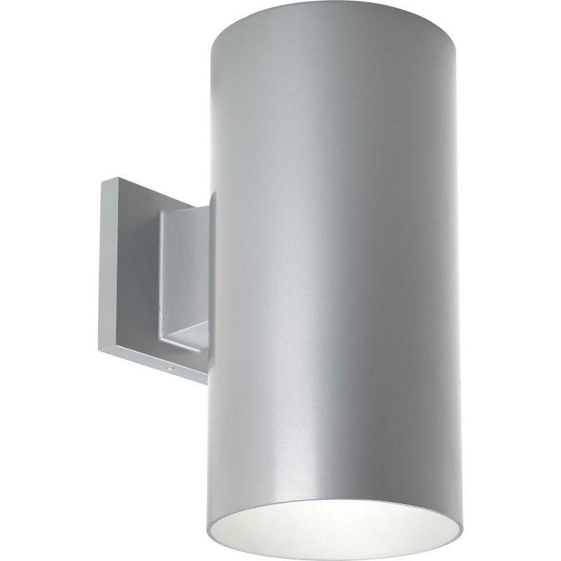 Progress Lighting, Cylinder Collection, 1-Light Wall Light, Antique Bronze Finish, Porcelain Shade