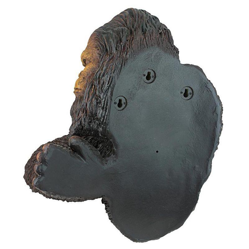 Design Toscano Bigfoot, The Bashful Yeti Tree Sculpture - Multicolored