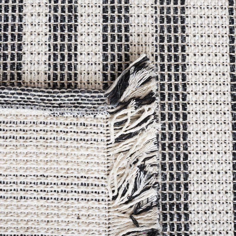 Gracie Oaks Leiner Performance Striped Rug