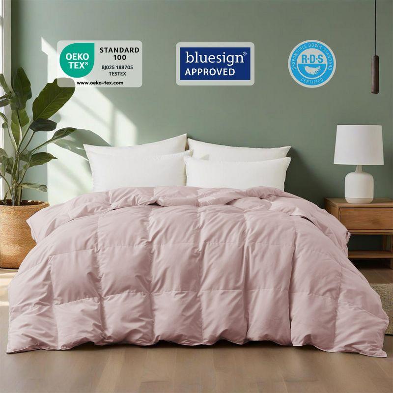 600 Fill Power All Season Down Comforter Duvet Insert