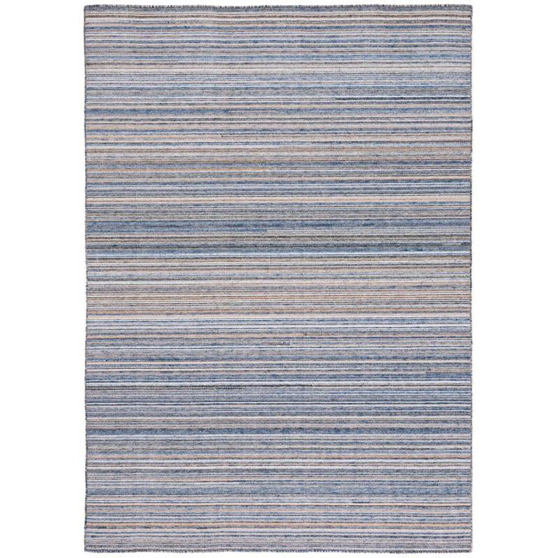 Kilim KLM313 Hand Woven Area Rug - Blue/Yellow - 5'x8' - Safavieh.