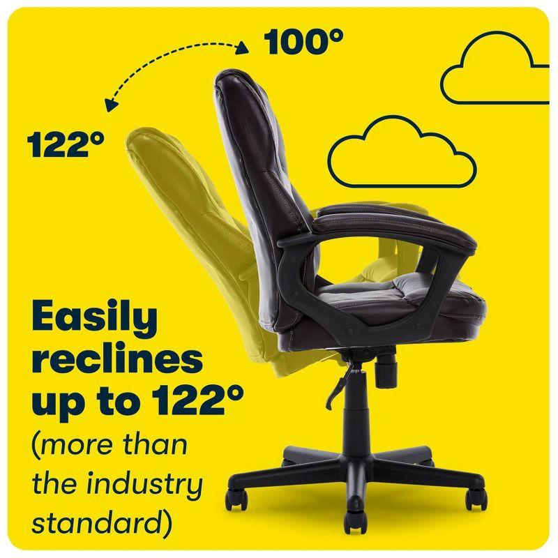 Serta Serta Mitchell Ergonomic Manager's Office Chair, Roasted Chestnut Brown