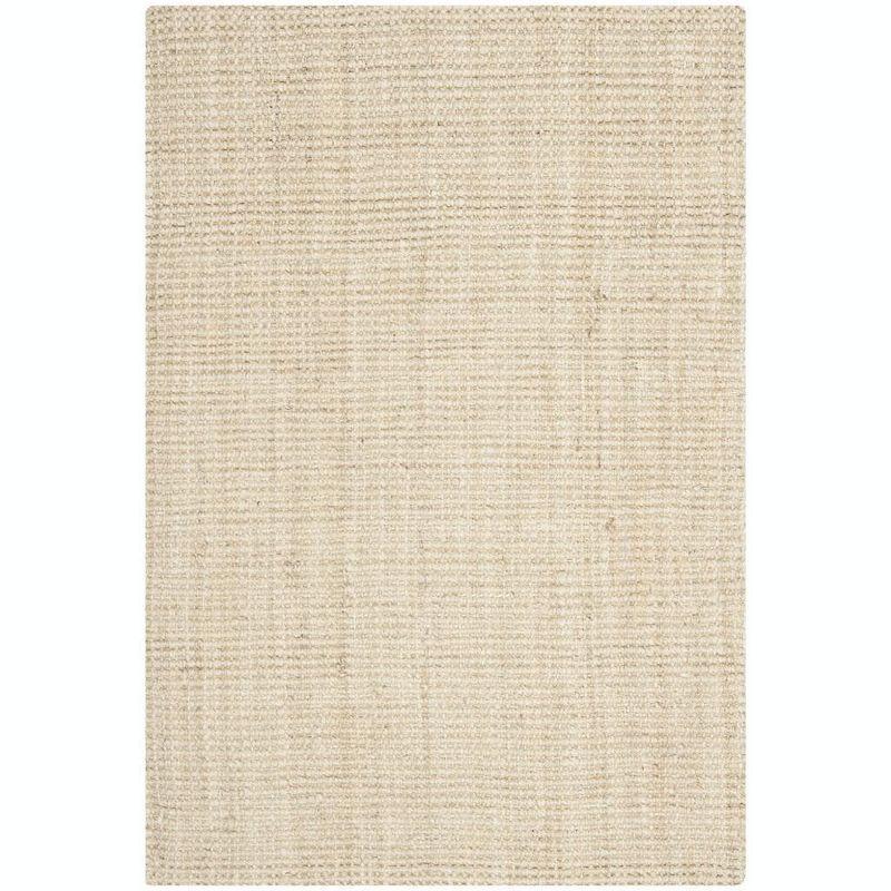 Natural Fiber NF730 Hand Woven Indoor Area Rug - Ivory - 4'x6' - Safavieh.