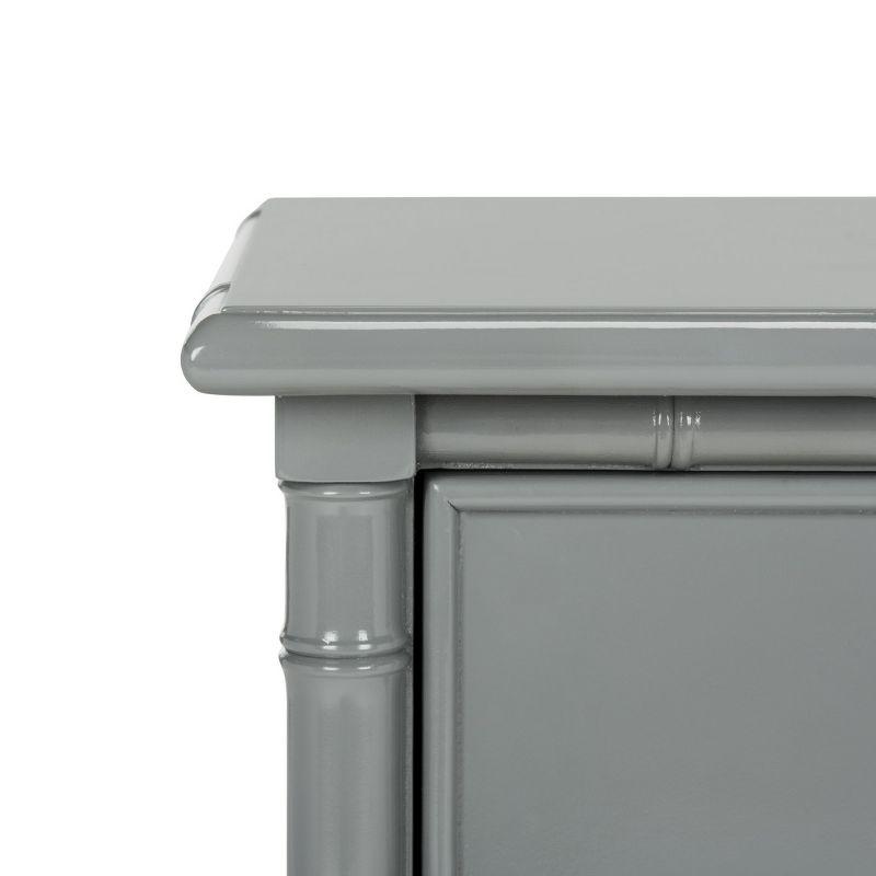 Mina 3 Drawer Nightstand - NST3500 - Grey/Gold - Safavieh