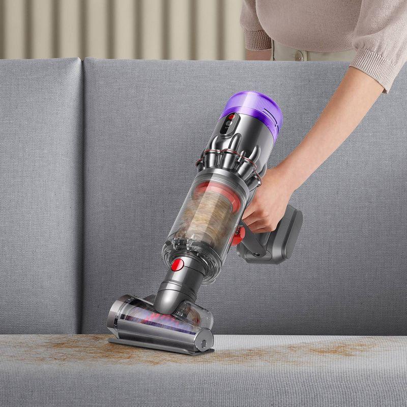 Dyson Humdinger Handheld Vacuum: Cordless Silver Dustbuster, Multi-Surface, 2 Speeds, Lithium Battery, 2.2 lbs