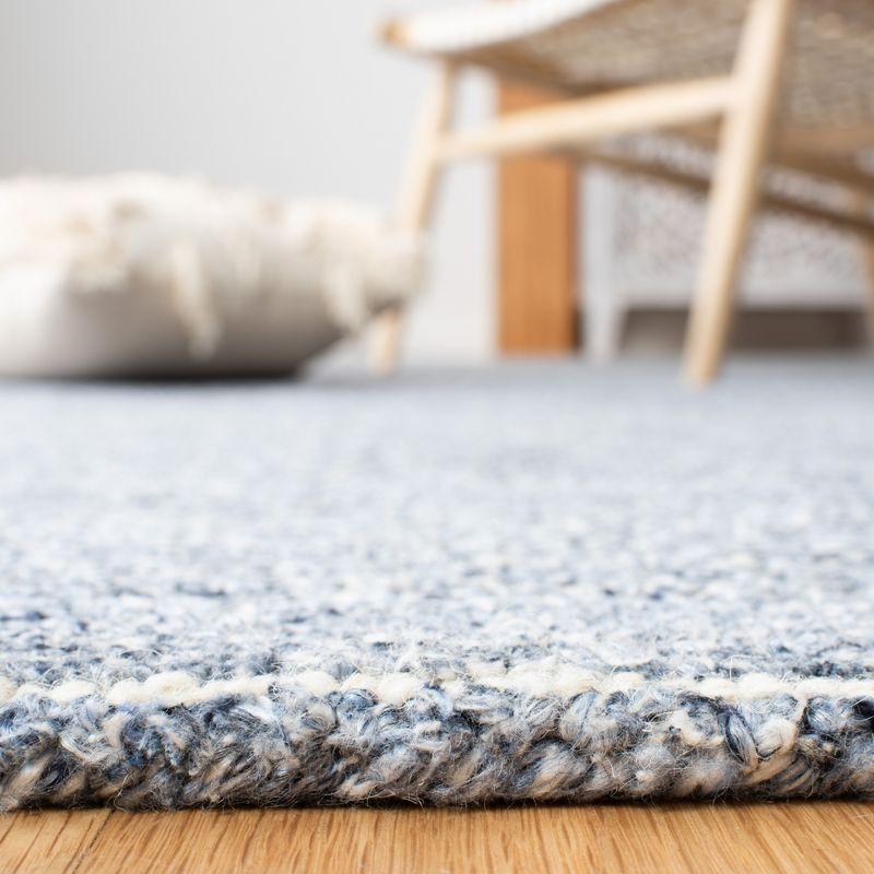 Himalaya HIM153 Hand Tufted Area Rug - Blue - 4'x4' - Safavieh.