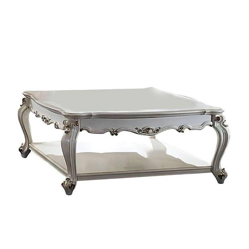 47" Picardy Coffee Table Antique Pearl - Acme Furniture