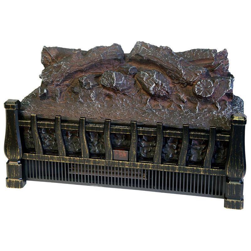 Comfort Glow Electric Log Insert, Heater With Firebox Projection 5,000 BTUs