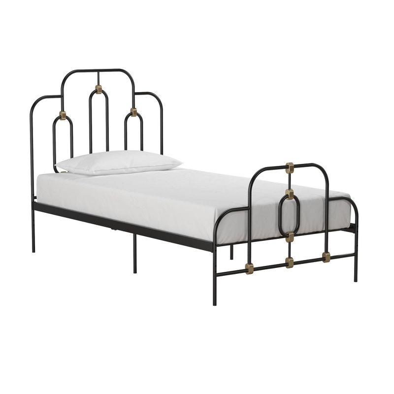 Olivia Metal Open-Frame Bed