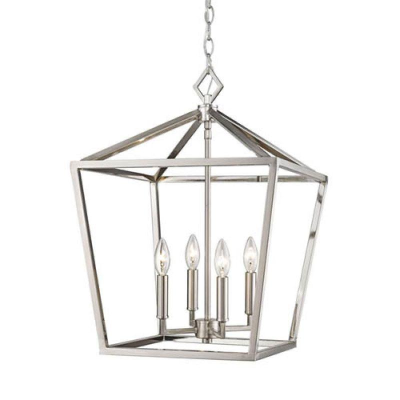 Millennium Lighting 4 - Light Pendant in  Satin Nickel