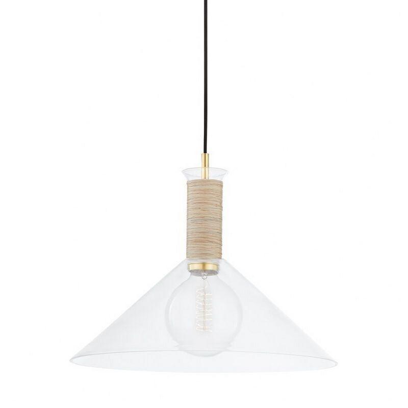 Novi Pendant Light - Natural / 16"Dia