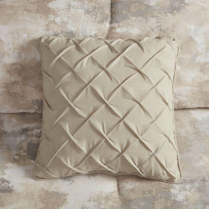 Madison Park Beacon 7 Piece Textured Cotton Blend Comforter Set (Set of 7)