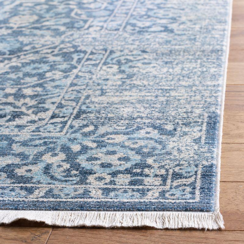 Vintage Persian VTP484 Power Loomed Indoor Accent Rug - Blue/Ivory - 2'x5' - Safavieh