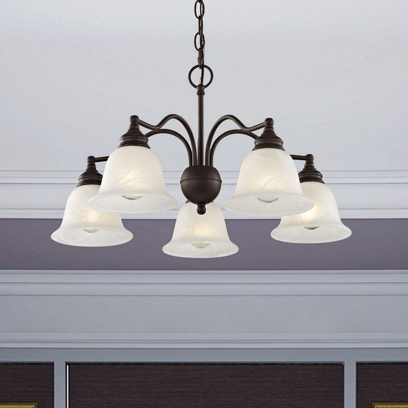 Livex Lighting Essex 5 - Light Chandelier in  Bronze