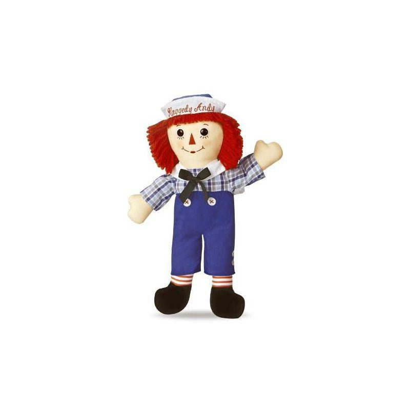 Aurora World Raggedy Andy Classic Doll, 16 Inches, Stuffed Doll
