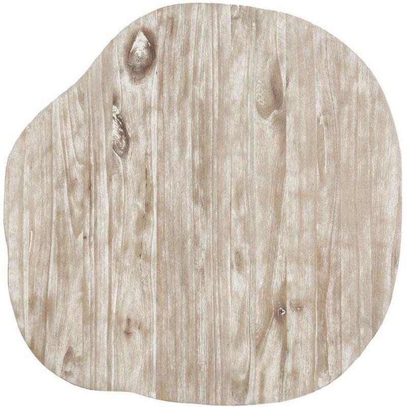 Mindy Dining Table - Natural/Grey - Safavieh