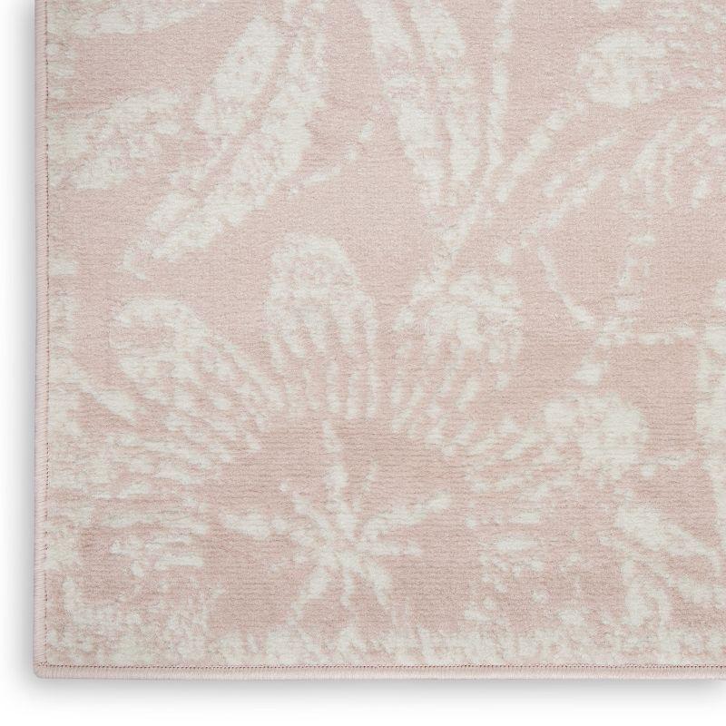 Nourison Whimsicle WHS05 Indoor only Area Rug - Pink 2' x 6'