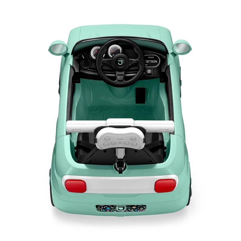 Jetson Mako Electric Motor Assist Ride-On Push Car - Green: Remote Control, Charger Included