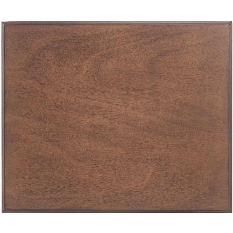 Dakota Fields Solid Wood Top End Table with Storage